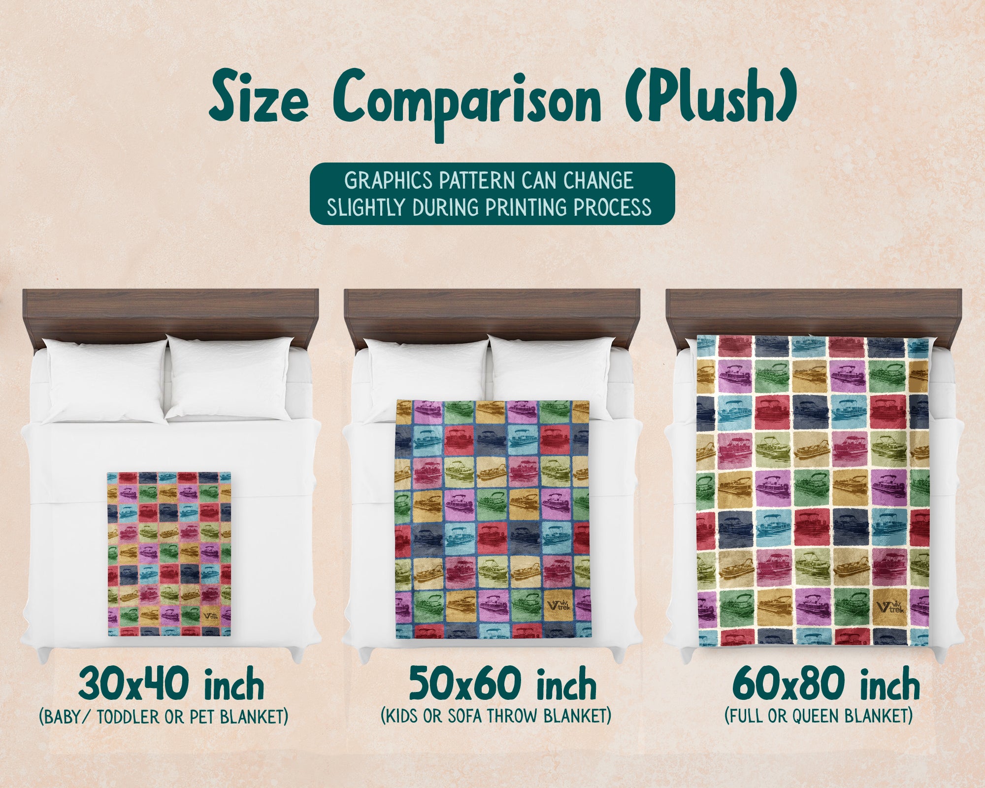 Vintage Pontoon Boat Captain Blanket – Cozy Nautical Throw Gift