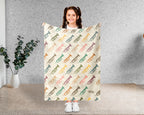 Retro Trumpet Lover Blanket – Cozy Throw for Musicians