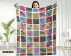 Chihuahua Dog Gift Blanket - Vintage Dog Lover Throw, Cozy Fleece Under $50