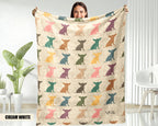 Chihuahua Dog Gift Blanket - Vintage Pet Lover Throw, Cozy Fleece Under $50