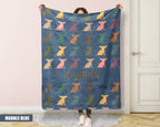 Custom Chihuahua Dog Blanket - Personalized Name Throw, Cozy Gift Under $50