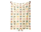 Retro Bee Lover Blanket Vintage Nature Cozy Throw Gift