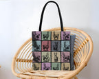 Tote bag with Llama pattern