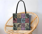 Title Vintage Squirrel Tote Bag – Retro Woodland Animal Over Shoulder Carry Bag – Cute Forest Lover Gift for Everyday Use