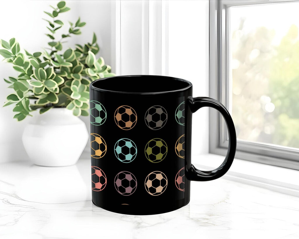 Retro Soccer Lover Mug, Vintage Soccer Coffee Mug, Distressed Football Gift, Soccer Player Fan Mug, Funny Sports Coffee Cup for Fans