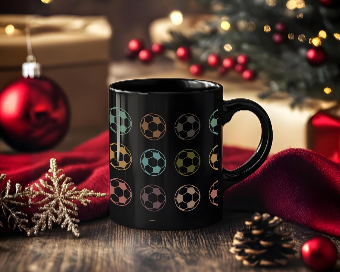 Retro Soccer Lover Mug, Vintage Soccer Coffee Mug, Distressed Football Gift, Soccer Player Fan Mug, Funny Sports Coffee Cup for Fans