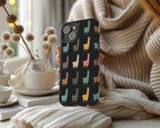Llama Phone Case | Retro Alpaca Gift for iPhone Galaxy Pixel | Tough Cover