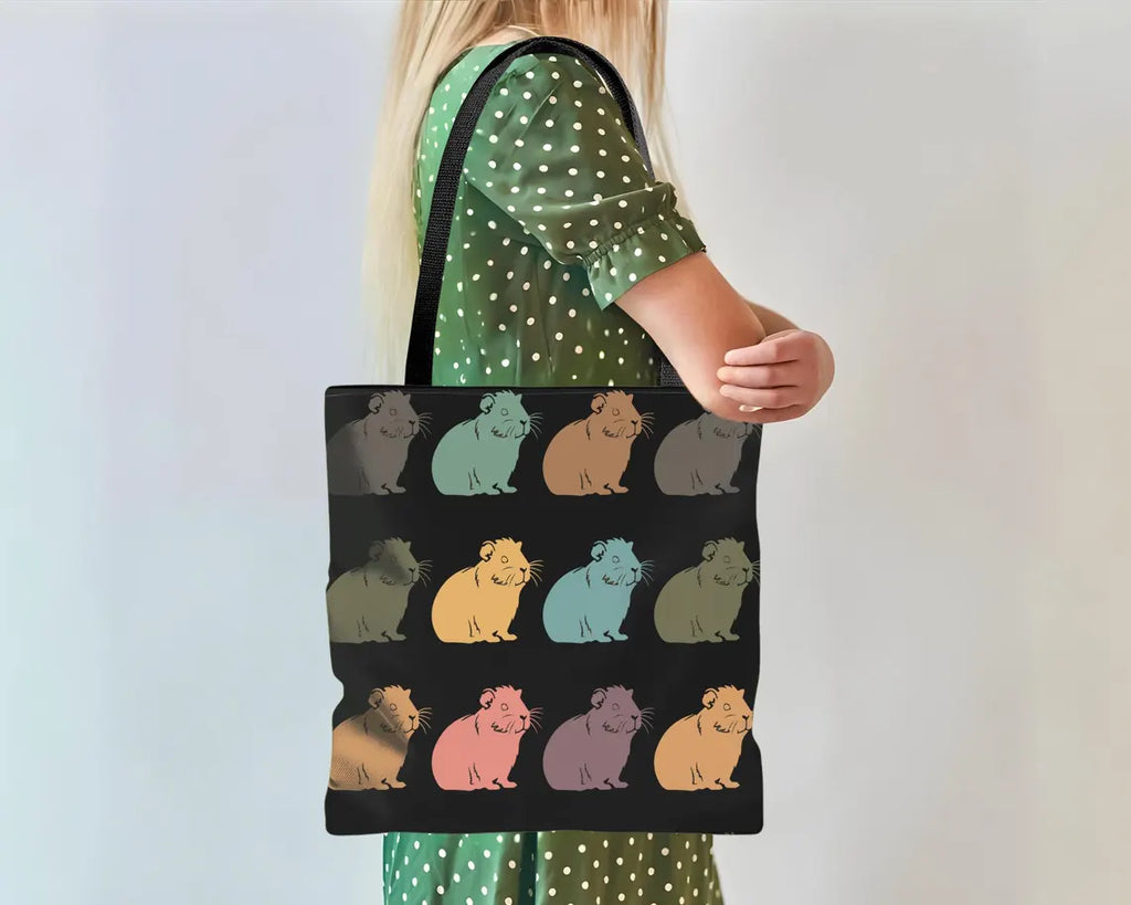 Guinea Pig Tote Bag – Cute Pet Lover Gift Under $25, Durable Everyday Carry for Small Animal Enthusiasts 🐹🛍️