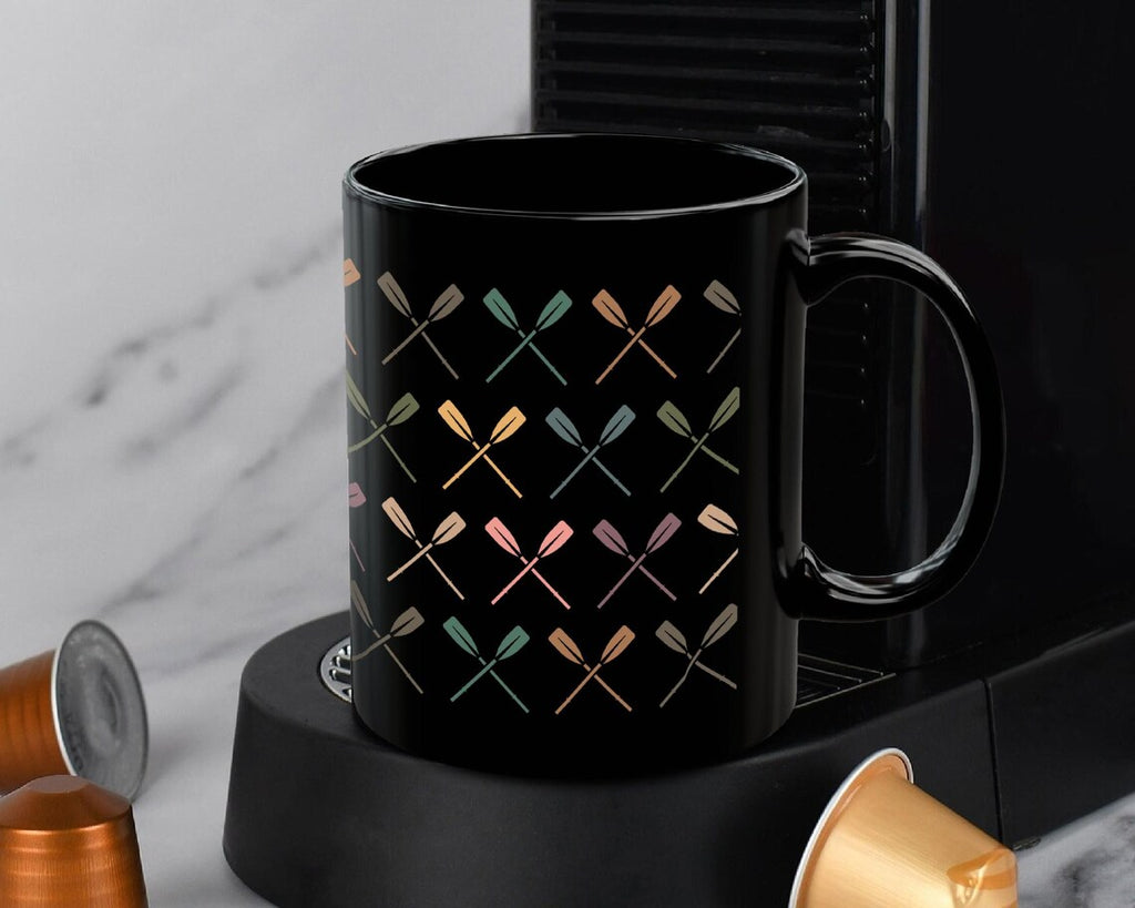 Retro Rowing Mug, Crew Team Coffee Cup, Rowing Enthusiast Gift, Athlete Coffee Mug, Boat Lover Mug, Unique Rowing Fan Gift