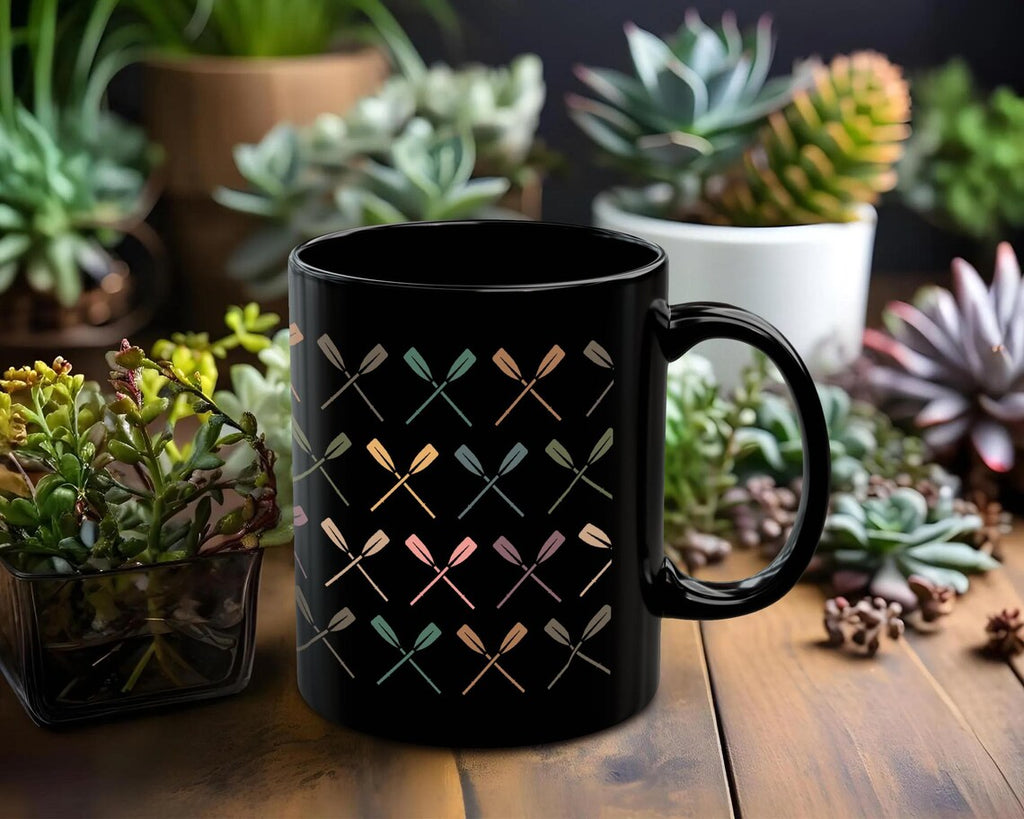 Retro Rowing Mug, Crew Team Coffee Cup, Rowing Enthusiast Gift, Athlete Coffee Mug, Boat Lover Mug, Unique Rowing Fan Gift