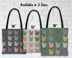 Retro Squirrel Tote Bag – Vintage Woodland Animal Carry Bag – Cute Forest Lover Gift for Everyday Use