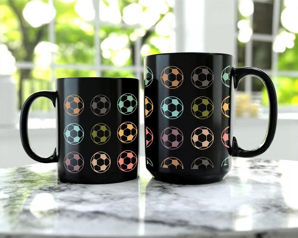 Retro Soccer Lover Mug, Vintage Soccer Coffee Mug, Distressed Football Gift, Soccer Player Fan Mug, Funny Sports Coffee Cup for Fans