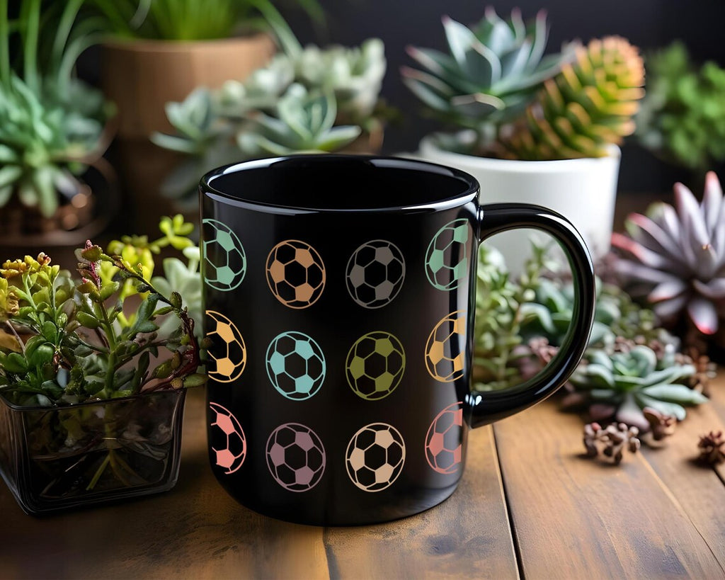 Retro Soccer Lover Mug, Vintage Soccer Coffee Mug, Distressed Football Gift, Soccer Player Fan Mug, Funny Sports Coffee Cup for Fans