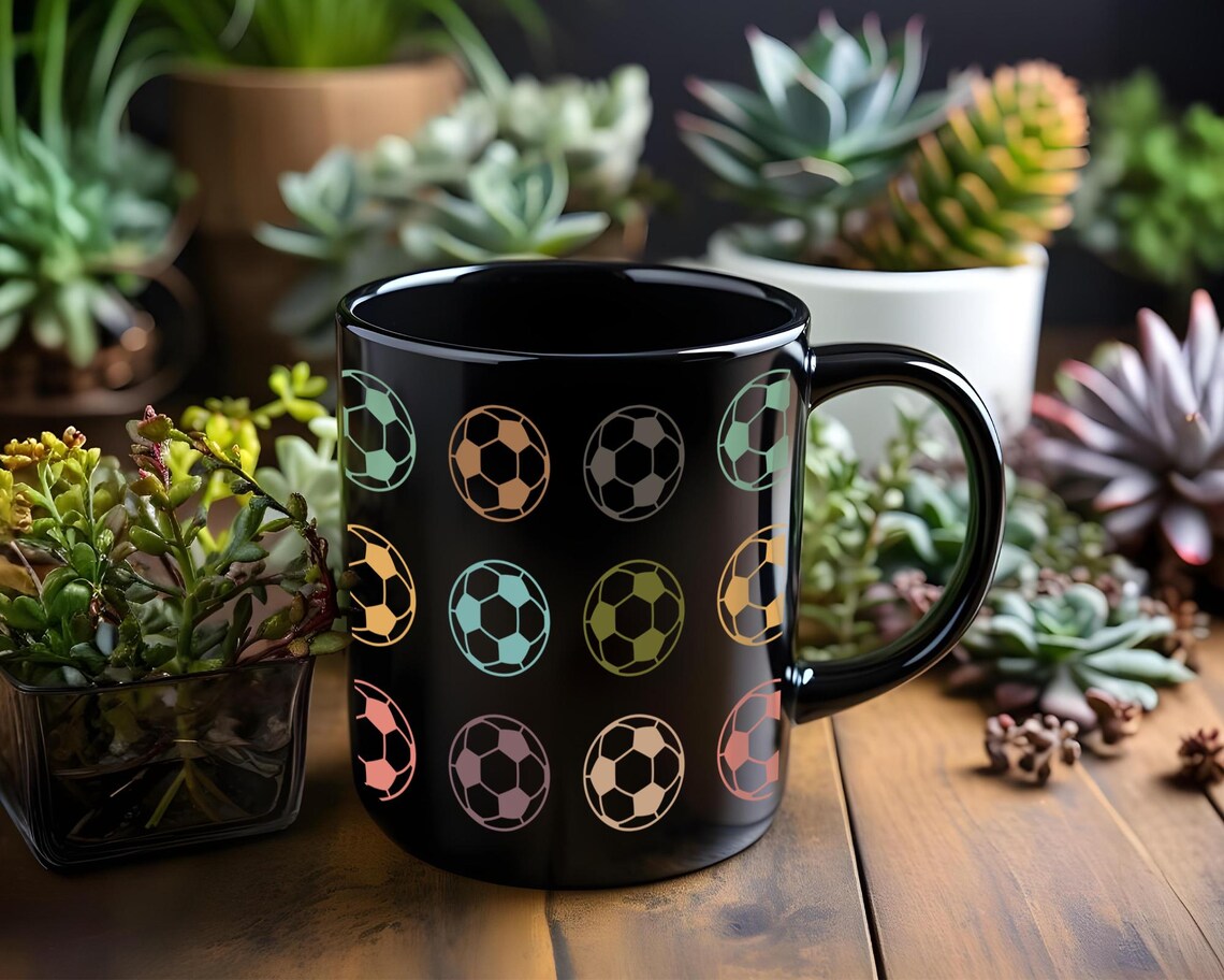 Retro Soccer Lover Mug, Vintage Soccer Coffee Mug, Distressed Football Gift, Soccer Player Fan Mug, Funny Sports Coffee Cup for Fans