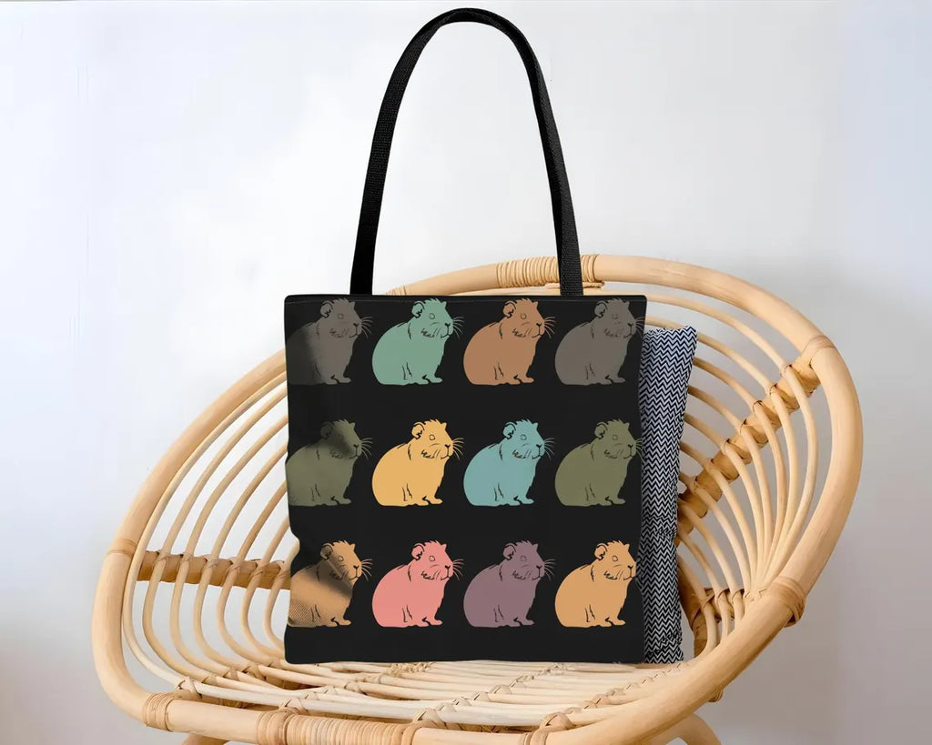 Guinea Pig Tote Bag – Cute Pet Lover Gift Under $25, Durable Everyday Carry for Small Animal Enthusiasts 🐹🛍️