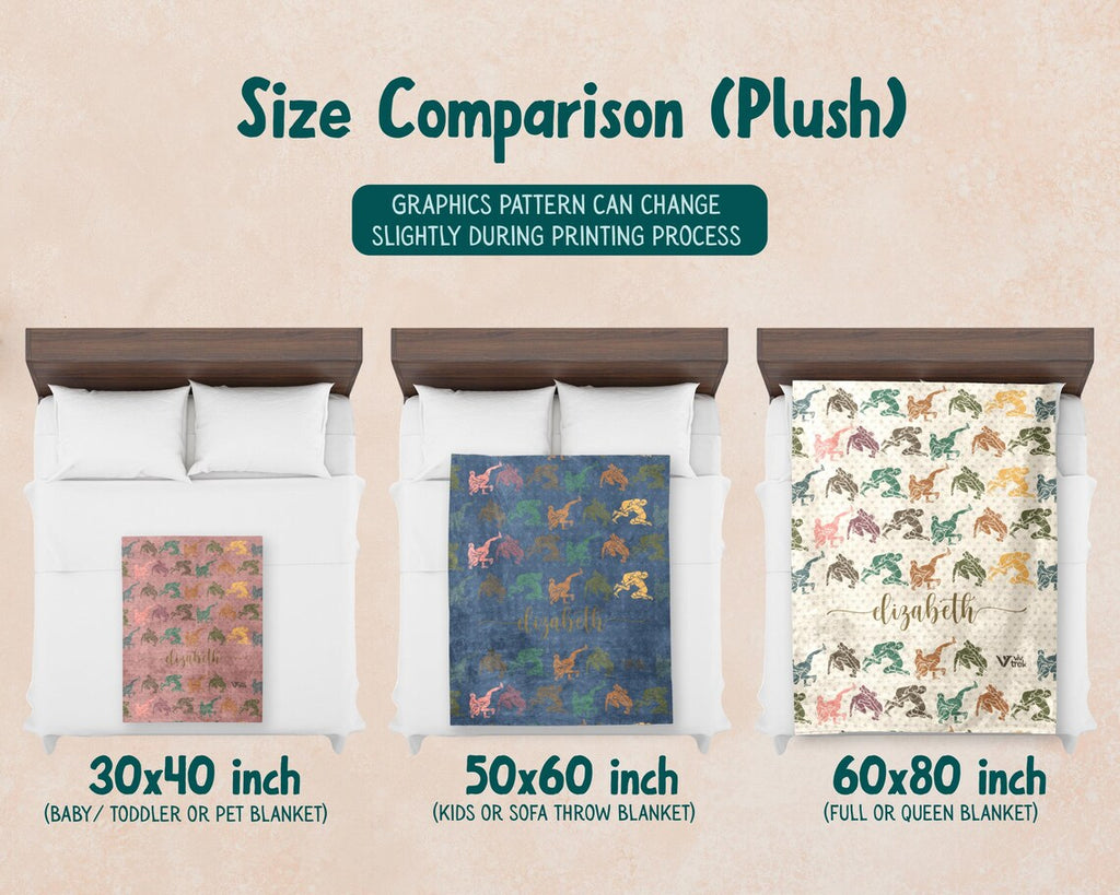 Custom Wrestling Blanket Retro Personalized Wrestler Name Gift - Cozy Throw Blanket - Wrestling Team Decor Wrestler Fan