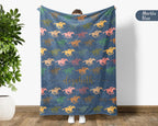Personalized Horse Racing Blanket, Retro Custom Name Throw, Equestrian Lover Gift, Cozy Race Day Blanket, Sporty Decor for Racing Fans