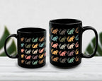Retro Raccoon Lover Mug – Cute Raccoon Coffee Cup – Animal Enthusiast Gift Idea – Perfect for Wildlife Fans
