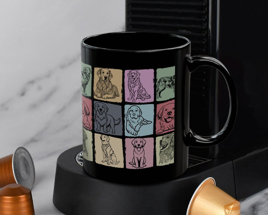 Golden Retriever Mug | Cute Coffee Cup | Dog Lover Gift | Retriever Owner Pet Present | Adorable Golden Dog Mug