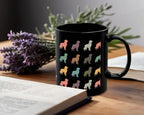 Retro Golden Retriever Mug | Cute Coffee Cup | Vintage Dog Lover Gift | Retriever Owner Pet Present | Golden Dog Mug