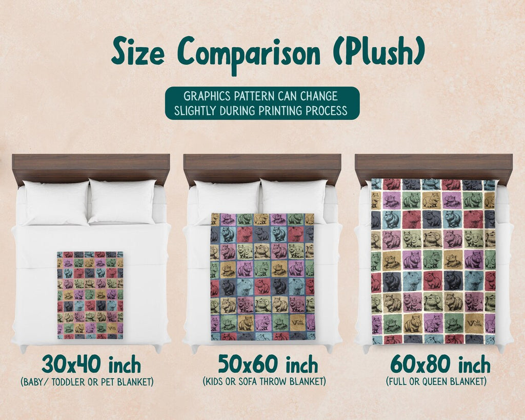 Capybara Lover Blanket Gift, Vintage Capybara Throw, Cute Animal Blanket, Retro Rodent Blanket, Cozy Capybara Blanket for Fans & Owners