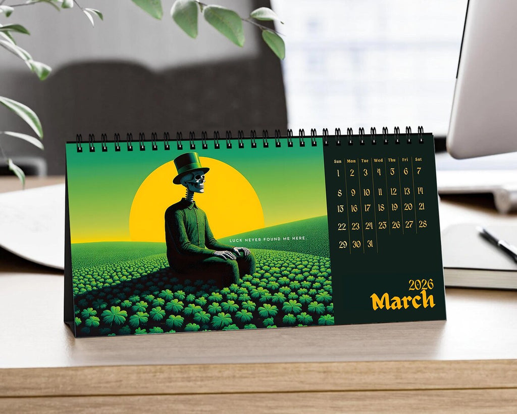 Demotivational Quotes 2026 Desk Calendar | Funny Gag Gift Office Humor