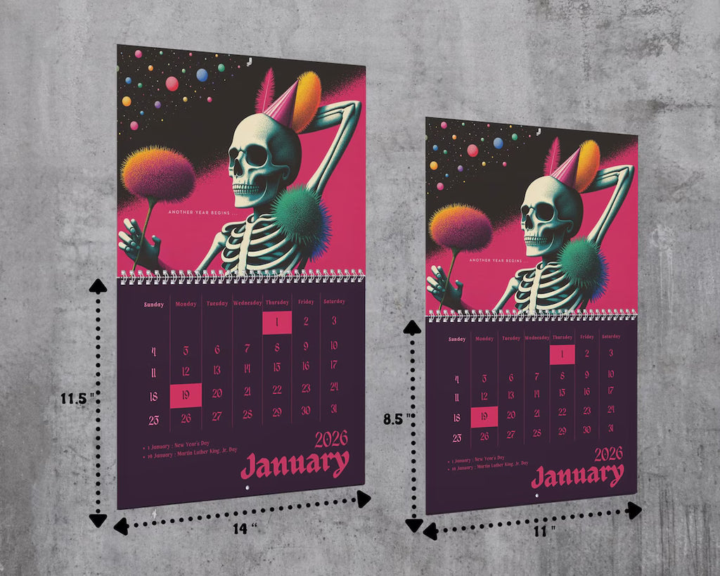 Demotivational Quotes 2026 Wall Calendar | Funny Gag Gift Office Humor