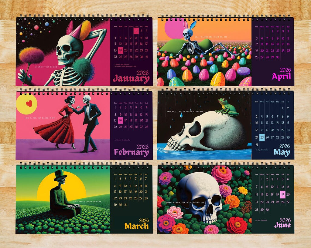 Demotivational Quotes 2026 Desk Calendar | Funny Gag Gift Office Humor