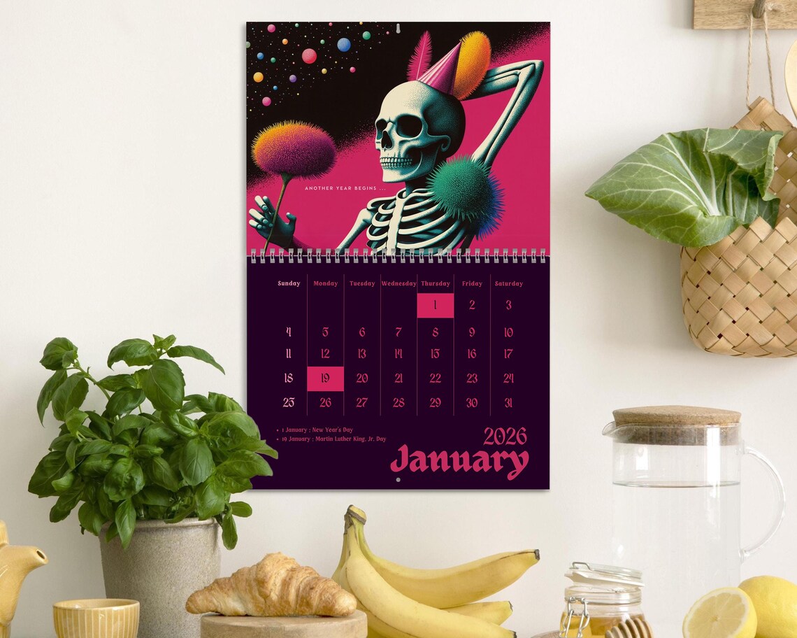 Demotivational Quotes 2026 Wall Calendar | Funny Gag Gift Office Humor