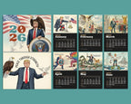 Trump 2025-2026 Wall Calendar Funny MAGA Political Gift & Republican Souvenir