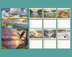 Yellowstone 2026 Wall Calendar | National Park Wildlife Souvenir Gift