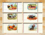 Dachshund Dog 2026 Desk Calendar | Sausage Dog Puppy Gift Her