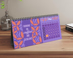 Funny 2026 Desk Calendar | Sarcastic Floral Office Humor Gift for Coworkers