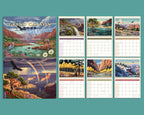 Grand Canyon 2026 Wall Calendar | National Park Art Nature Lover Gift