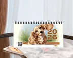 Dachshund Dog 2026 Desk Calendar | Sausage Dog Puppy Gift Her