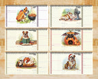 English Bulldog Dog 2026 Desk Calendar | Cute Puppy Dog Dad Mom Gift