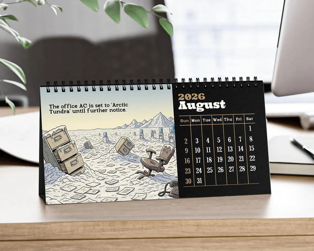 Teacher 2026 Desk Calendar | Academic Planner Thoughtful Classroom Gift