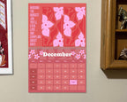 Sarcastic Nurse Calendar 2026 | Funny Floral Wall Planner Gift for Medical Staff