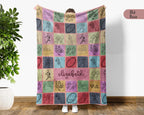 Custom Name Rugby Blanket - Personalized Rugby Lover Gift - Cozy Throw for Rugby Players - Rugby Team Decor Fan Blanket