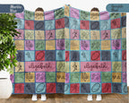 Custom Name Rugby Blanket - Personalized Rugby Lover Gift - Cozy Throw for Rugby Players - Rugby Team Decor Fan Blanket