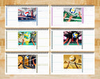 Volleyball 2026 Desk Calendar | Beach Sports Planner Coach Player Gift