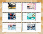 Rowing 2026 Desk Calendar | Sculling Planner Crew Team Watersports Gift