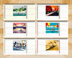 Rowing 2026 Desk Calendar | Sculling Planner Crew Team Watersports Gift