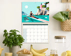Rowing 2026 Wall Calendar | Sculling Planner Crew Team Watersports Gift