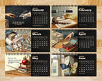 Teacher 2026 Desk Calendar | Academic Planner Thoughtful Classroom Gift