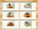 Cute Pug Dog 2026 Desk Calendar, Funny Office Gift, Adorable Dog Lover Planner