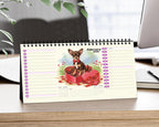 Cute Chihuahua Dog 2026 Desk Calendar | Puppy Planner Unique Pet Owner Gift