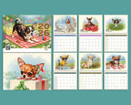 Cute Chihuahua Dog 2026 Wall Calendar | Puppy Planner Unique Pet Owner Gift