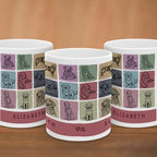 Custom Name Golden Retriever Dog Gift Set | Personalized Coffee Mug | Vintage Retro Pet Owner Present