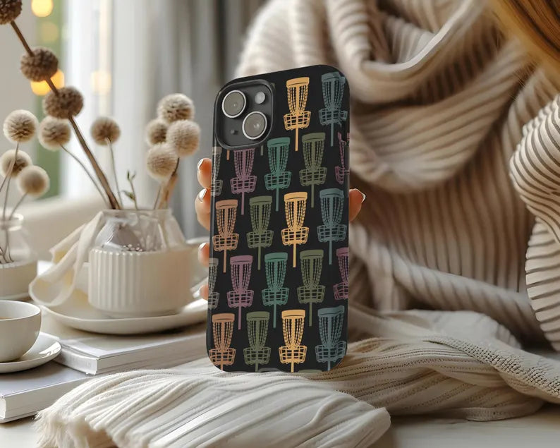 Retro Disc Golf Phone Case | Vintage Frisbee Golf Gift | iPhone Galaxy Pixel